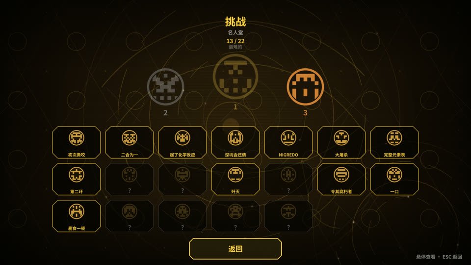 挑战一览